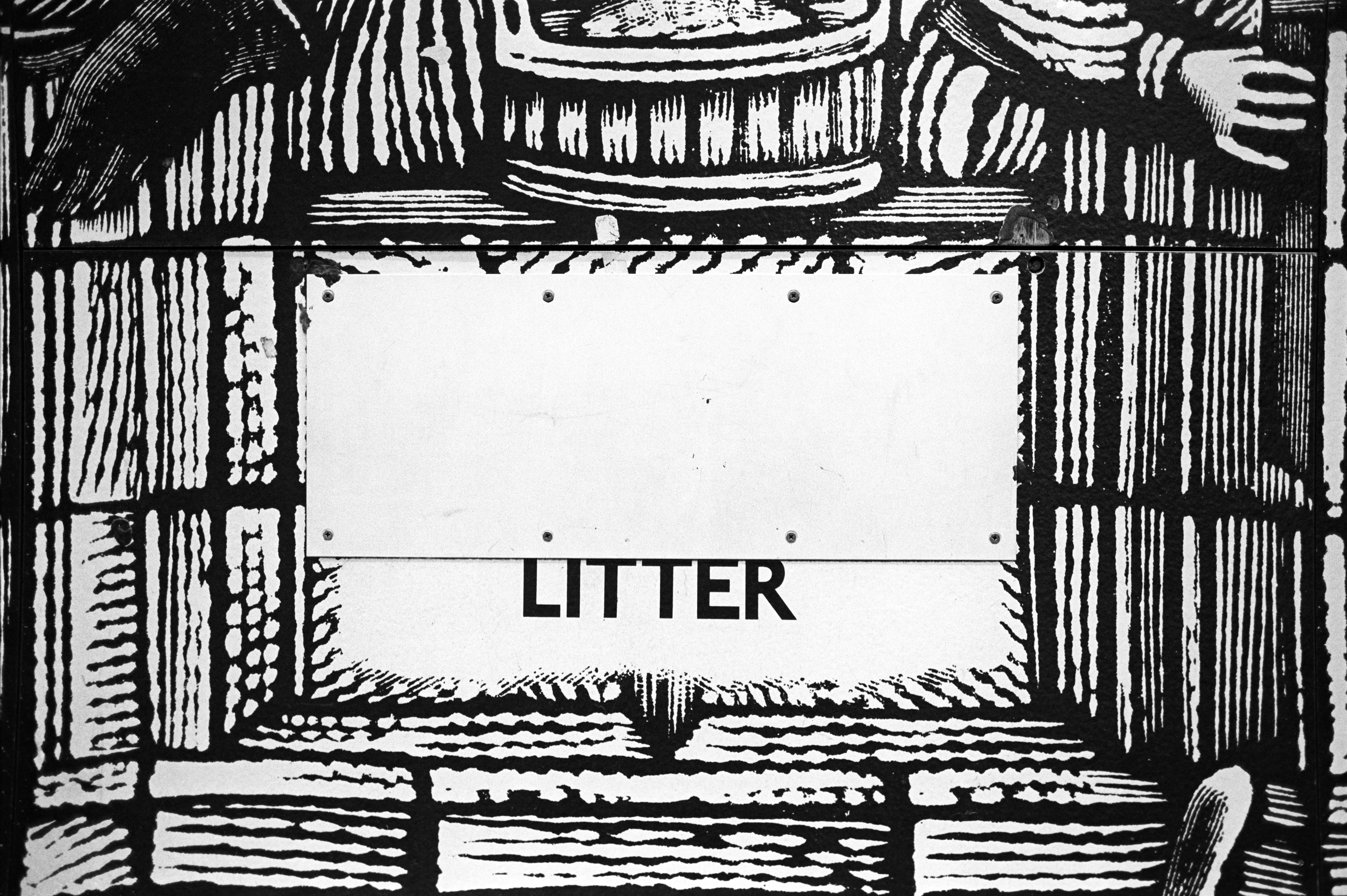 Discarded newspapers and litter left behind on the London Underground.